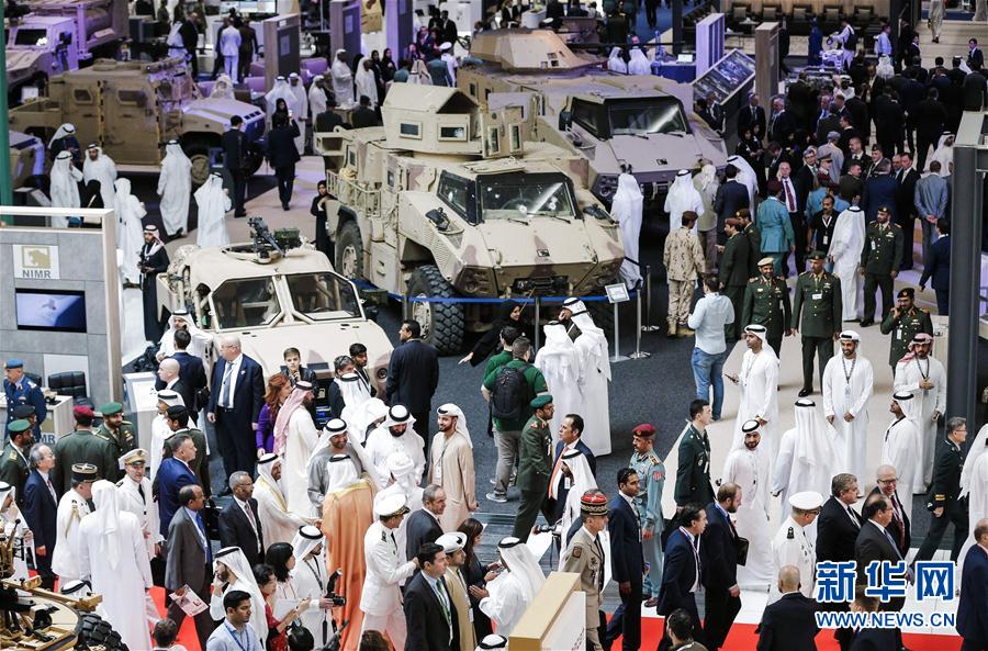 （外代一线）（1）第十三届阿布扎比国际防务展开幕