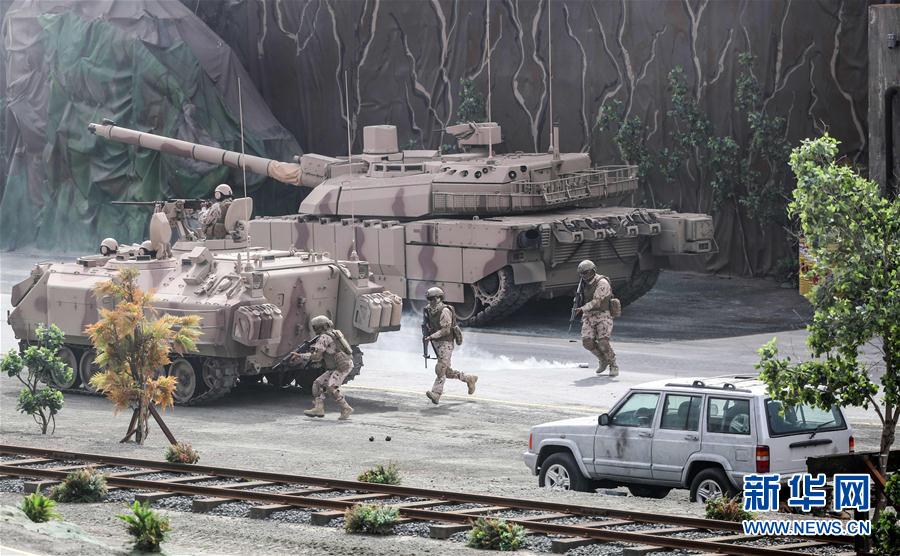 （外代一线）（2）第十三届阿布扎比国际防务展开幕