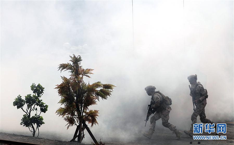 （外代一线）（4）第十三届阿布扎比国际防务展开幕