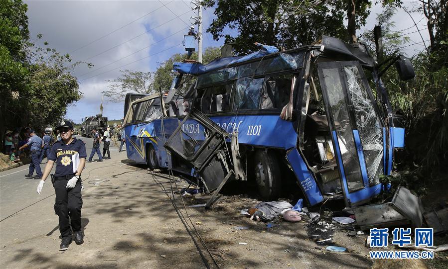 （外代一线）（4）菲律宾北部发生重大交通事故