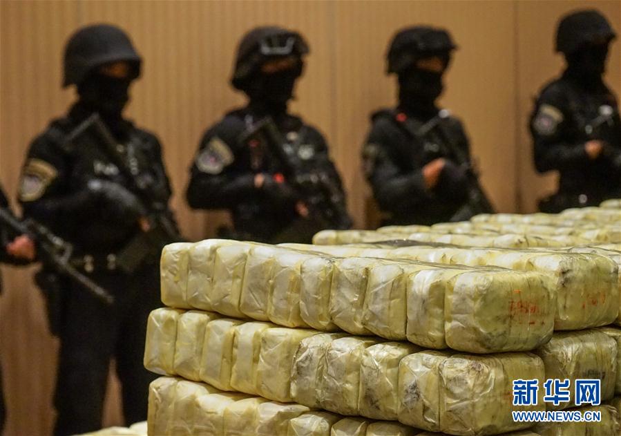 （外代一线）（2）泰国警方收缴大批毒品