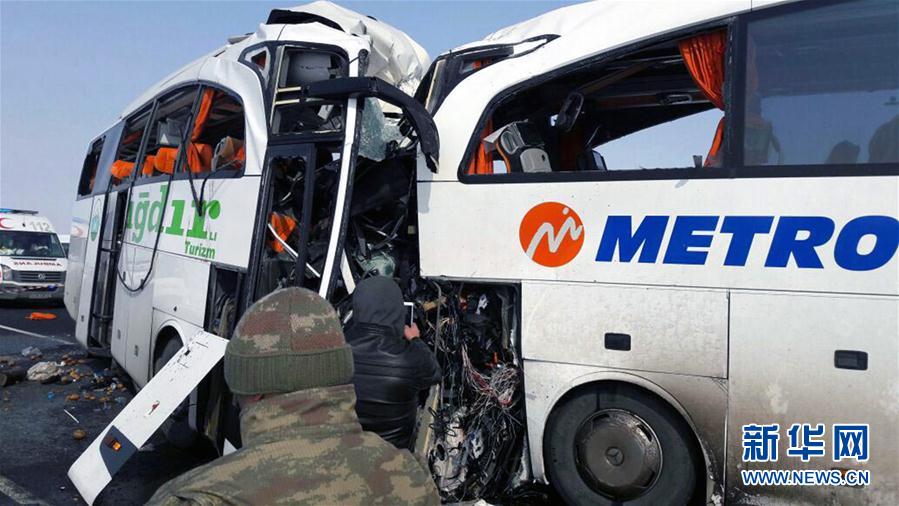 （国际）（2）土耳其东部车祸致8死28伤