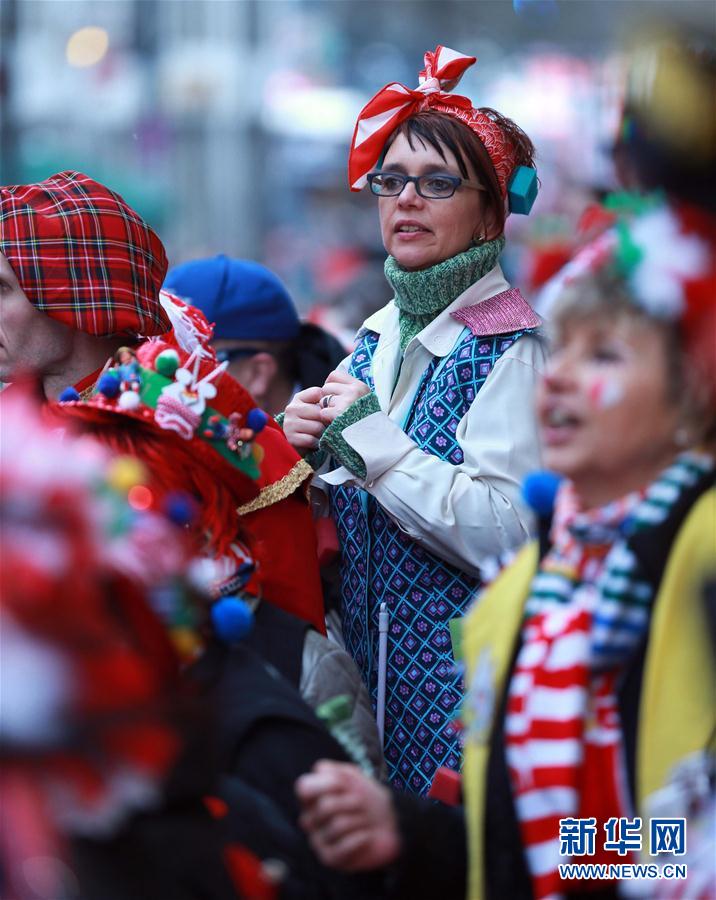 （国际）（5）科隆狂欢节街头狂欢活动拉开帷幕