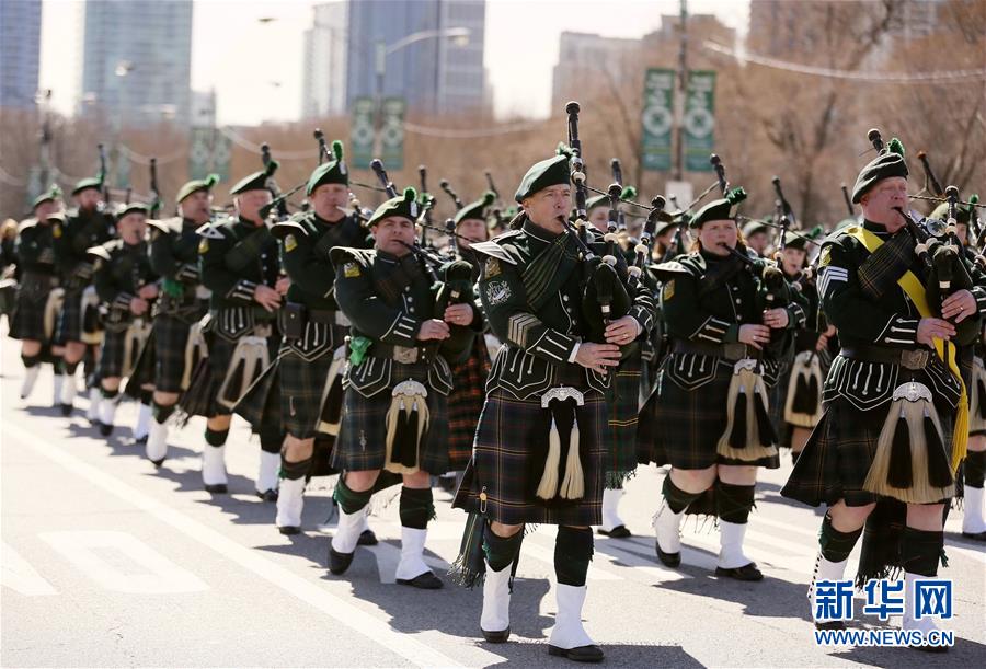 （國際）（1）美國芝加哥慶祝聖帕特裏克節