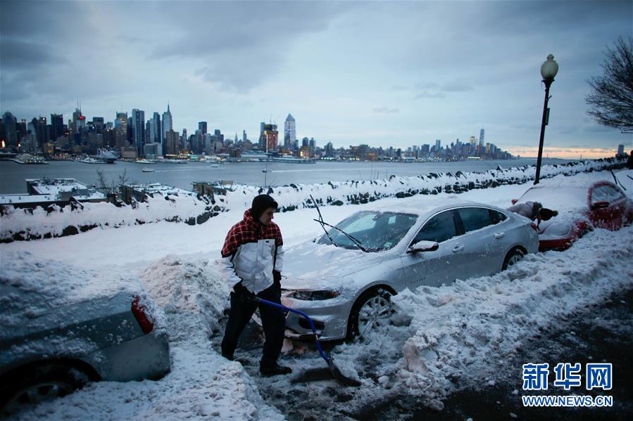 （外代一线）（11）美国东北部遭遇暴风雪