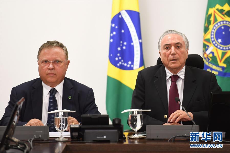 （外代一线）（5）巴西总统与进口巴西肉食的国家大使举行会议 