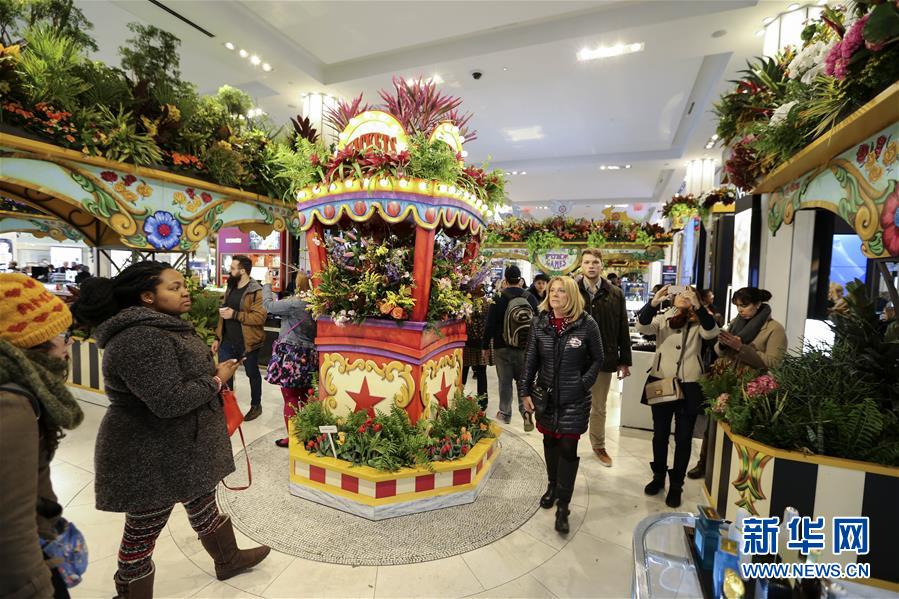 （國際）（4）紐約梅西花展：花卉&ldquo;嘉年華&rdquo;