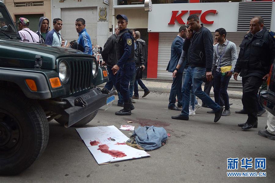 （外代一线）（1）埃及亚历山大市发生爆炸