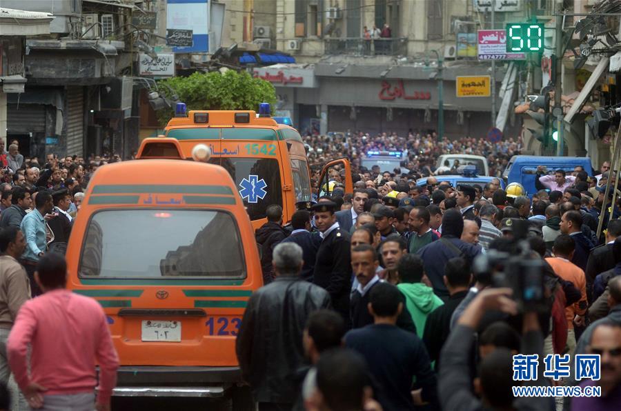 （外代一线）（2）埃及亚历山大市发生爆炸