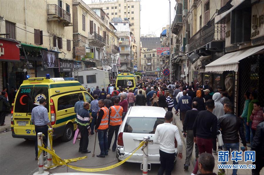 （外代一线）（7）埃及亚历山大市发生爆炸
