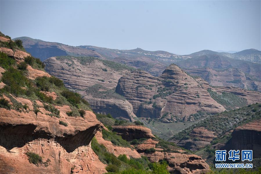 （一带一路&middot;好风光）（4）丝绸之路上的壮美丹霞火石寨