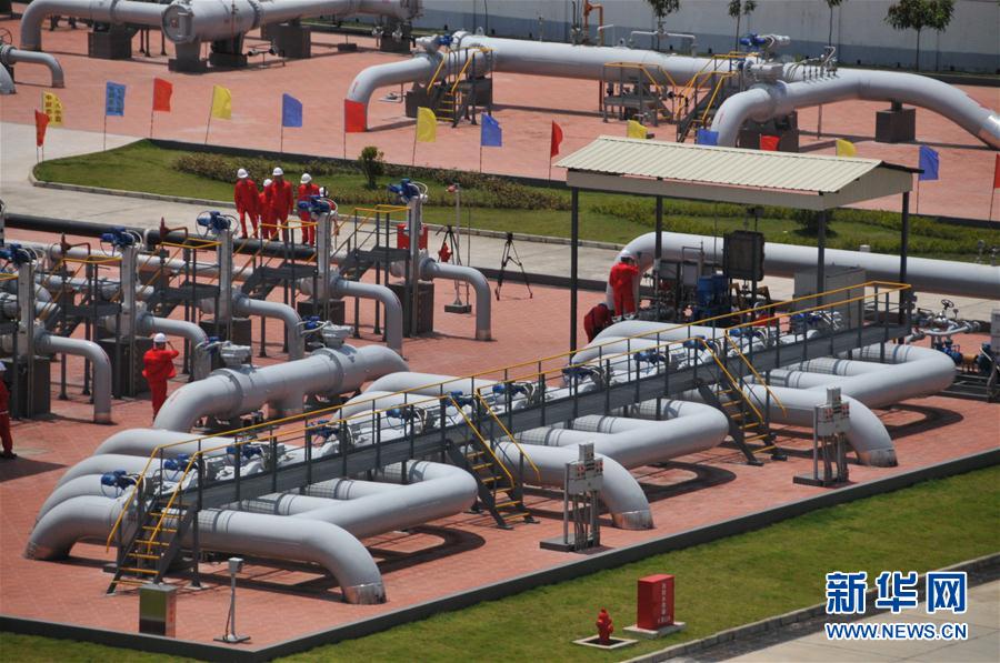 （图文互动）（1）中缅原油管道原油正式进入中国