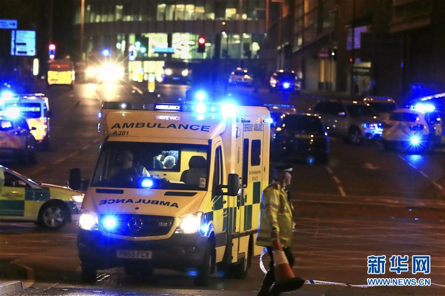 （外代一线）（4）英国一体育馆发生爆炸造成至少19人死亡