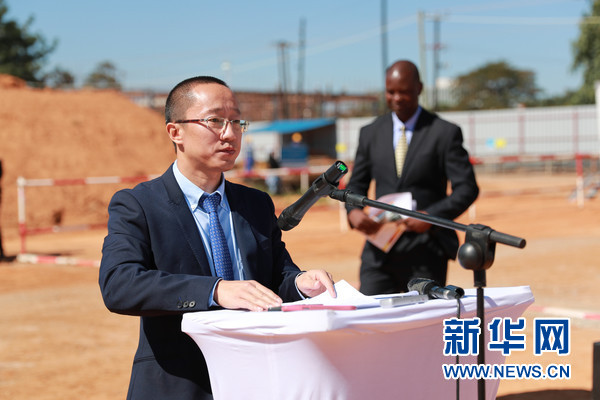 中国建筑承建赞比亚大型商业地产项目举行开工