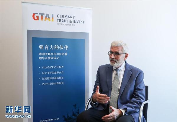 （国际·图文互动）专访：创新合作成为中德经贸关系新亮点——访德国联邦外贸与投资署第一总经理贝诺·彭泽