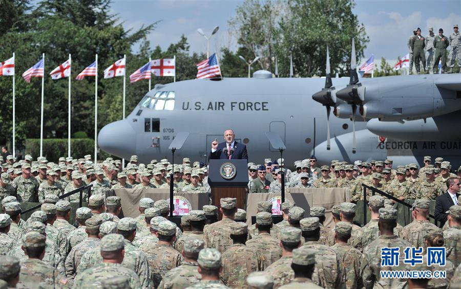 （国际）(6)2017&ldquo;高贵伙伴&rdquo;多国联合军演在格鲁吉亚举行