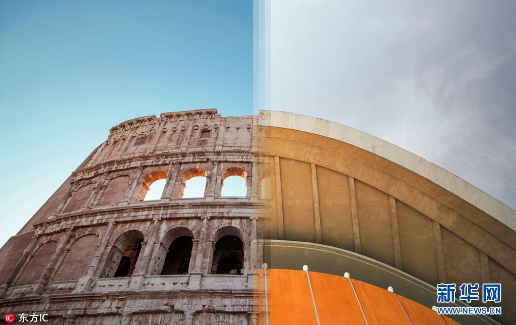 南非情侣拼接旅拍照 无缝衔接毫无违和感(组图