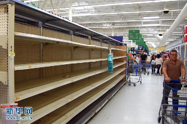 (国际)(4)飓风“哈维”即将登陆美国得州沿海地区