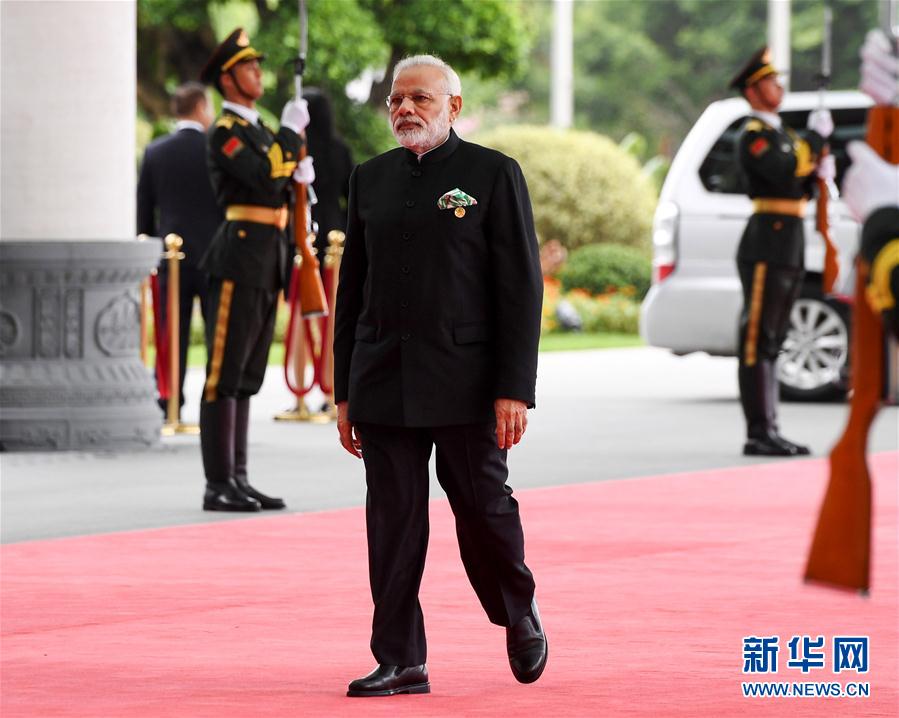 （厦门会晤&middot;XHDW）（3）出席金砖国家领导人第九次会晤的外国领导人抵达会场