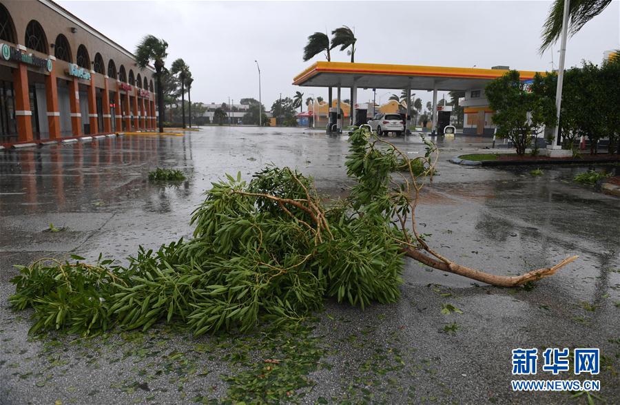 （國際）（6）颶風&ldquo;艾爾瑪&rdquo;登陸美國佛羅裏達