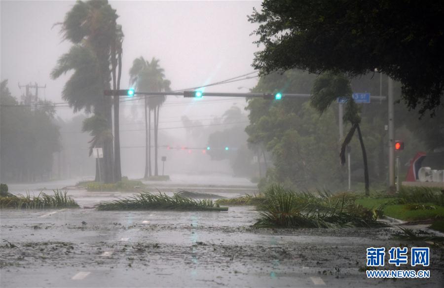 （新華視界）（3）颶風&ldquo;艾爾瑪&rdquo;登陸美國佛羅裏達