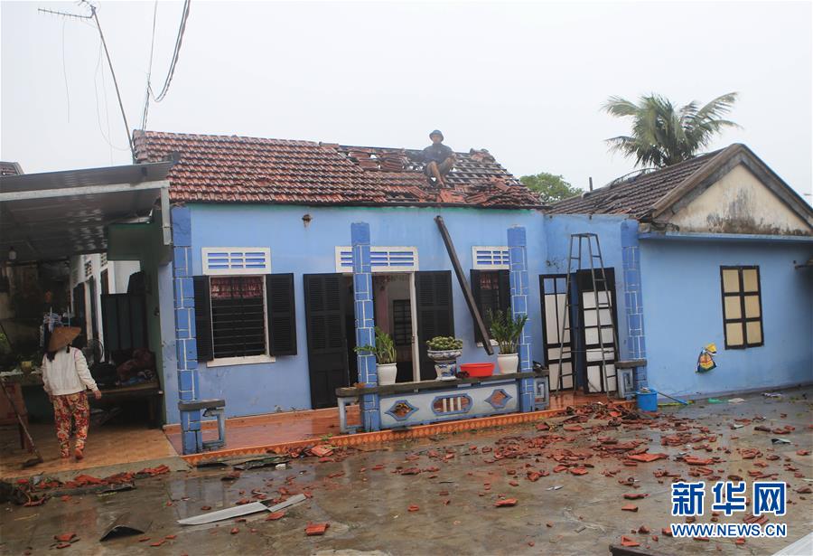 （国际）（3）台风“杜苏芮”登陆越南6人遇难
