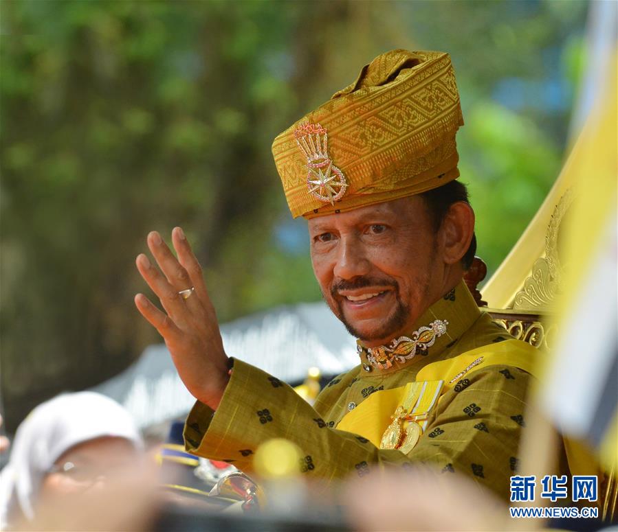 （国际）（3）文莱庆祝苏丹哈桑纳尔登基50周年