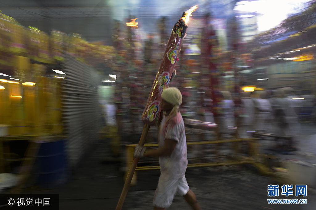泰國華人素食節：禁酒禁肉 虔誠祈福