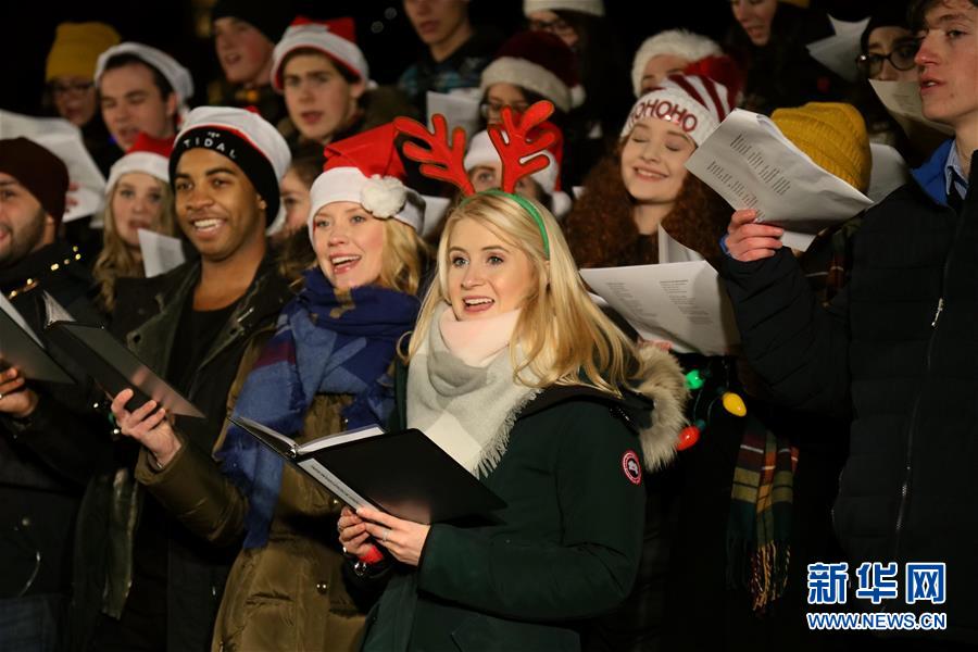 （XHDW）（2）芝加哥千禧公園的聖誕歡歌