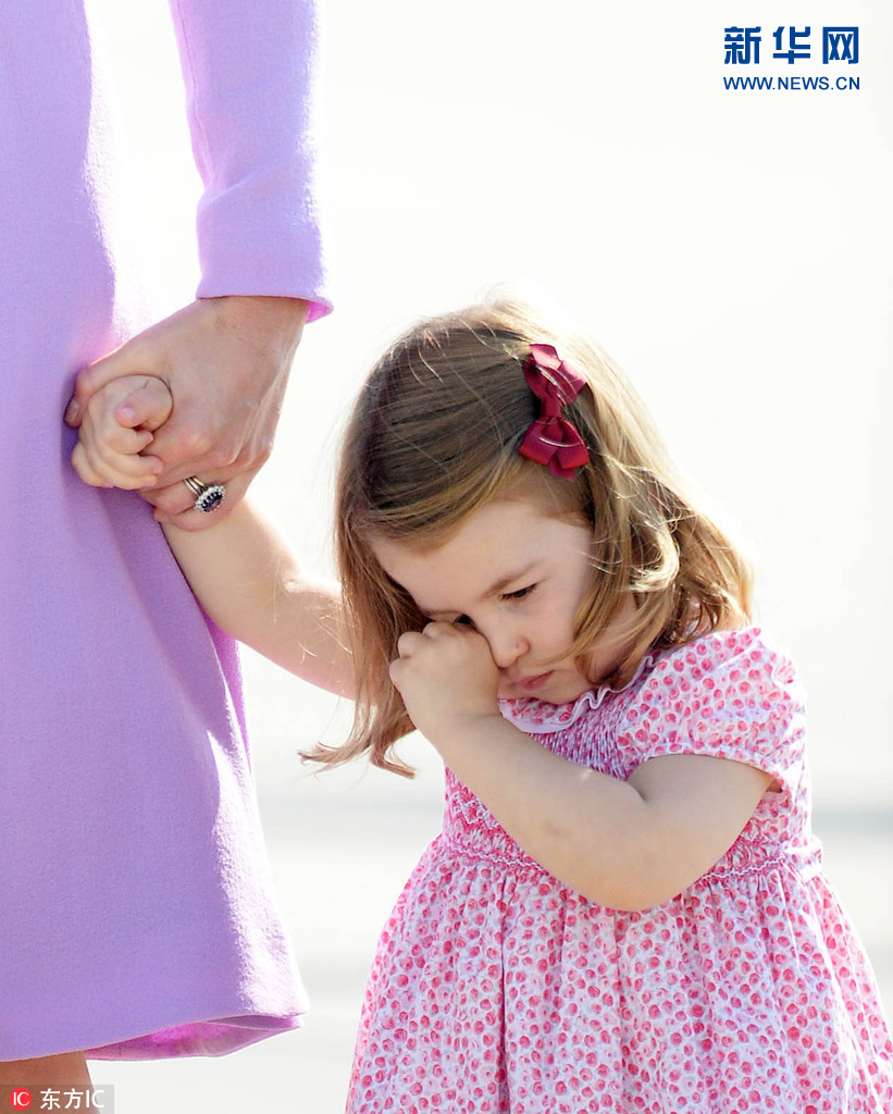 英国夏洛特小公主要上幼儿园啦 一大波公举萌