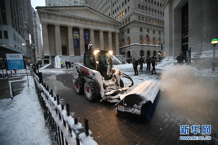 （国际）（5）美国纽约紧急应对罕见暴风雪