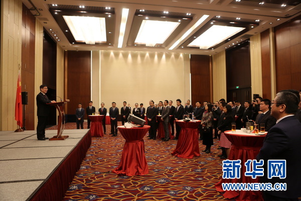 中国驻白俄罗斯大使馆举办新春招待会