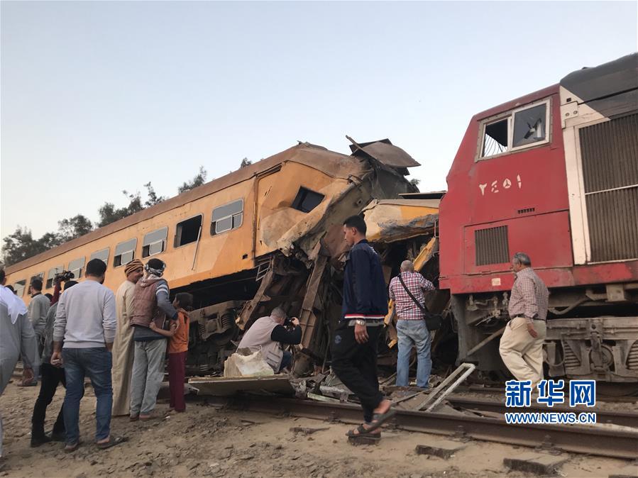 （国际）（3）埃及北部火车相撞造成至少16人死亡 