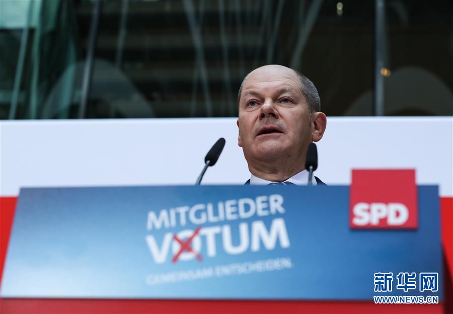 （国际）（1）德国社民党党内投票同意与联盟党再次联合组阁