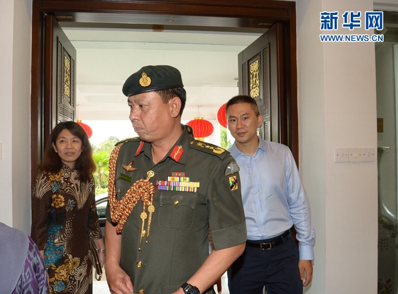 中国驻文莱使馆举行开门迎宾庆新春活动