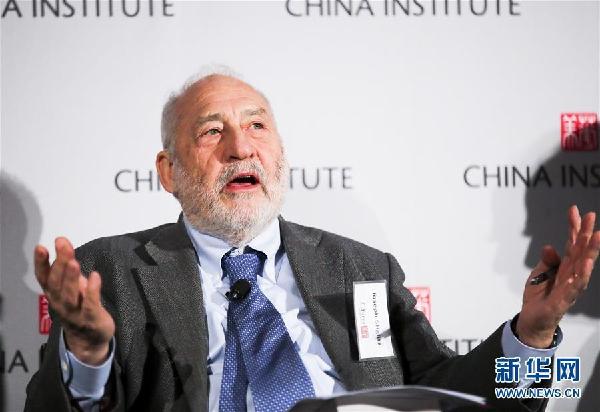 (中美贸易摩擦·图文互动)(1)施蒂格利茨:美通过贸易保护解决赤字问题方式太“原始”