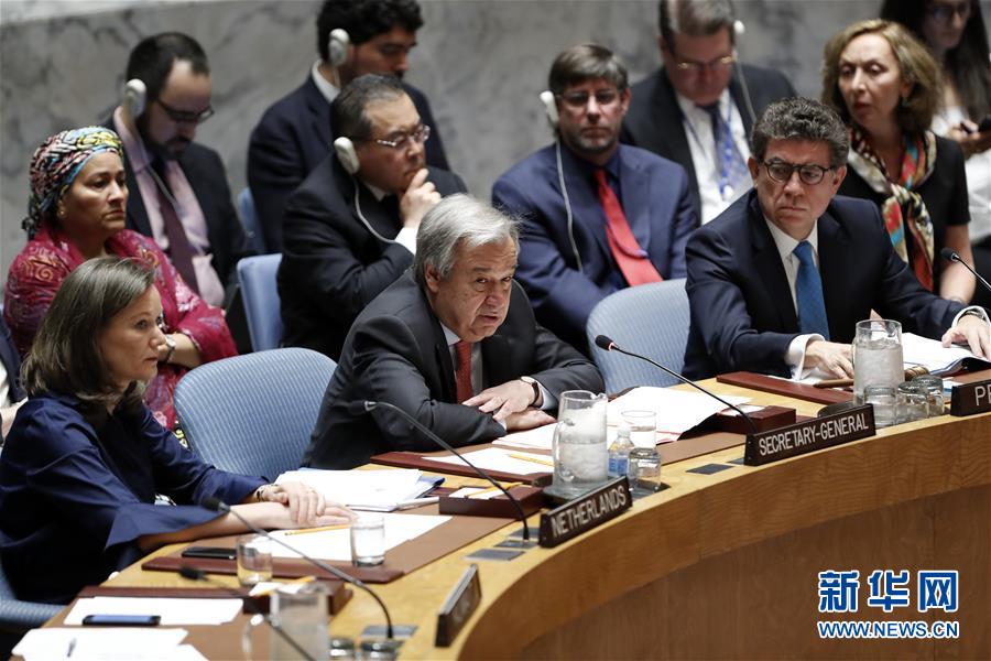 （国际）（1）联合国秘书长呼吁在叙利亚问题上按《联合国宪章》和国际法行事