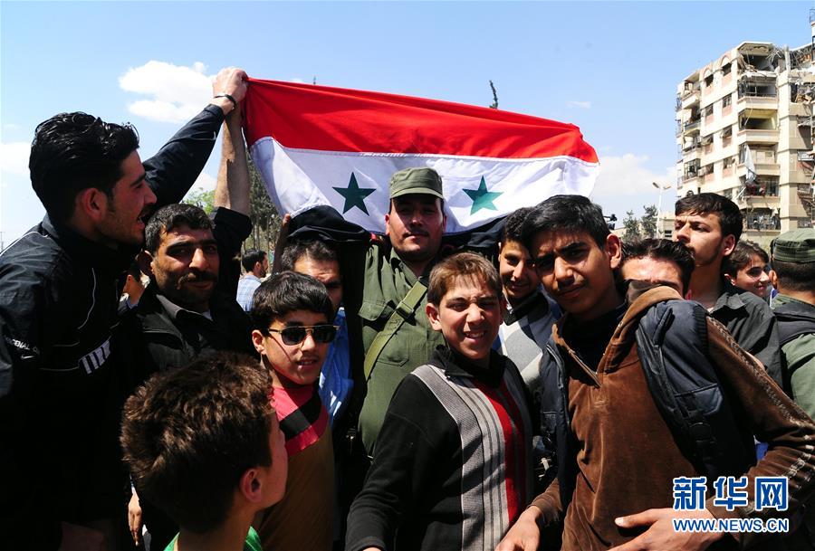 （国际）（7）叙利亚军方宣布全面收复东古塔地区