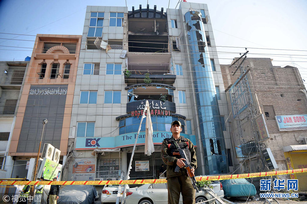 巴基斯坦白沙瓦发生煤气爆炸致5人死亡