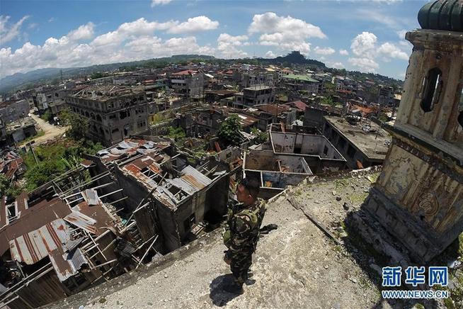 （国际）（1）菲律宾官员称马拉维市重建将耗时两年半