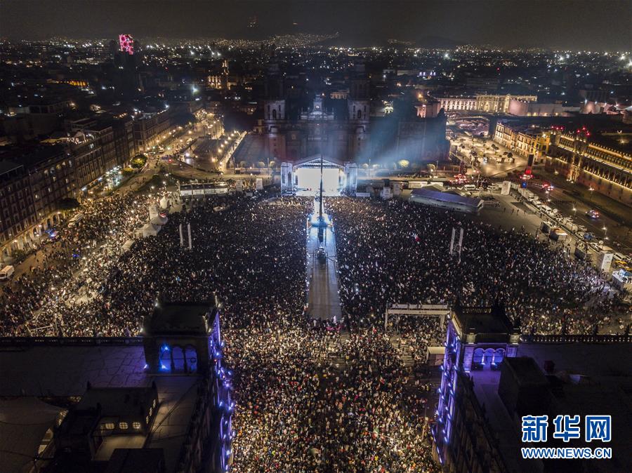 （国际）（1）墨西哥左翼政党候选人在总统选举中获得至少53%选票