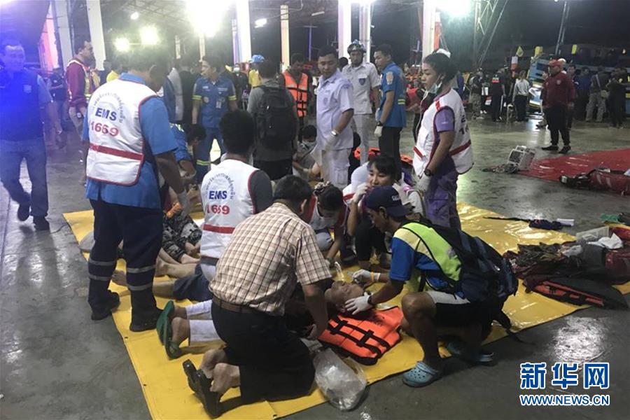 （國際）（1）泰國普吉海域發生翻船事故　船上載有中國遊客