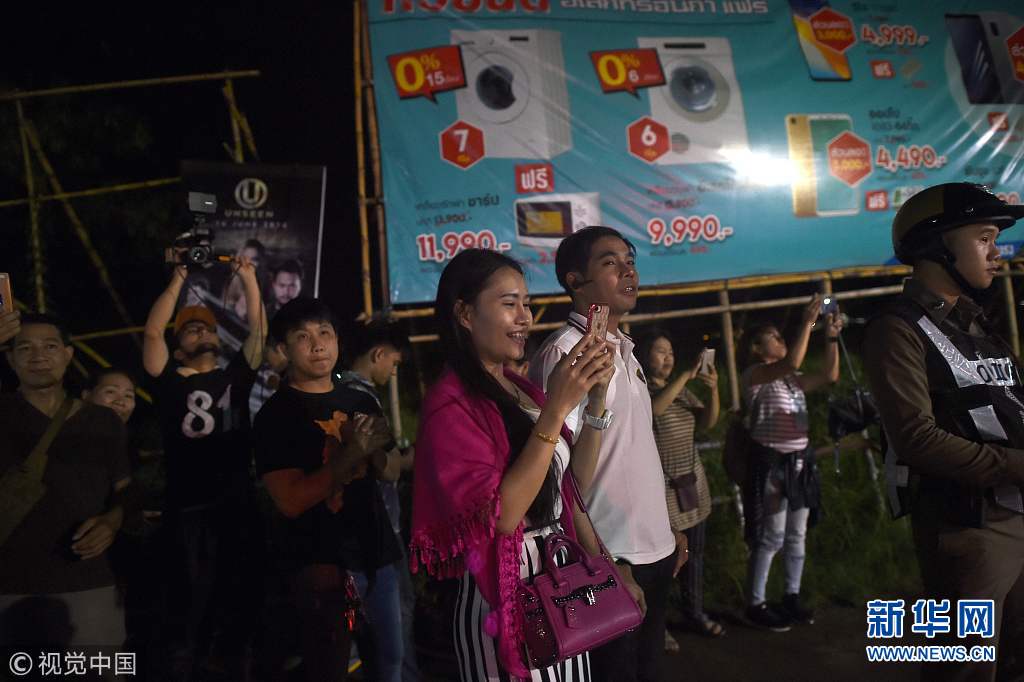 泰少年足球队员6人被救出!6名队员和一名教练