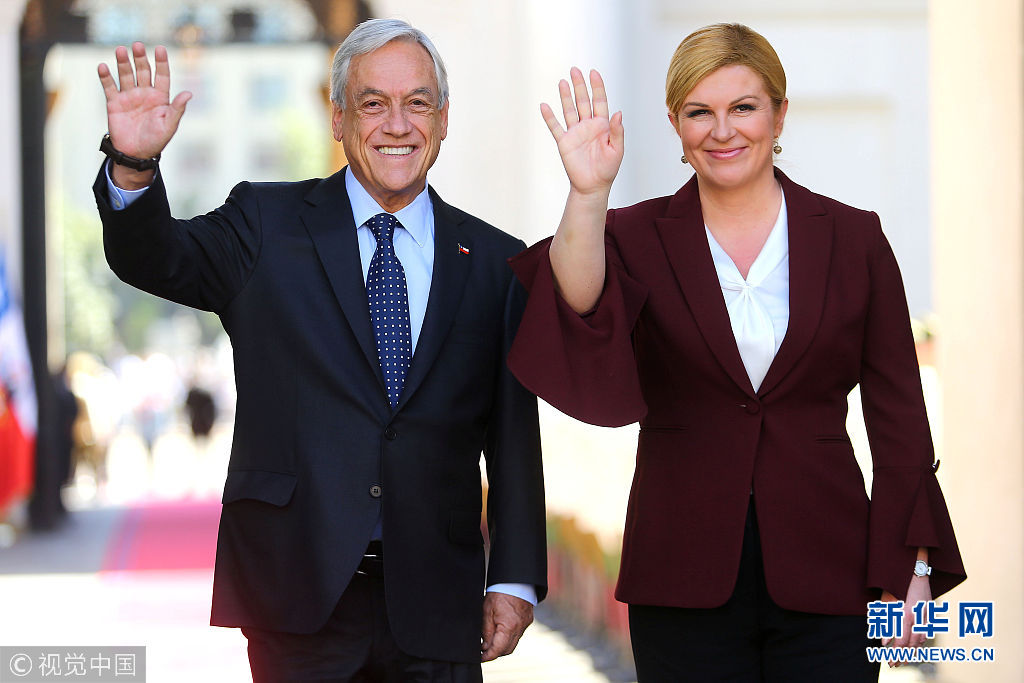 是女总统也是真球迷 盘点克罗地亚女总统的双