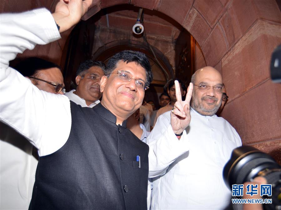 （国际）（1）印度议会下院否决对总理不信任案