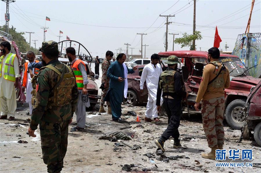（国际）（2）巴基斯坦选举一投票站附近发生自杀式炸弹袭击致29人死亡