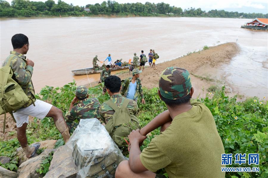 （国际）（1）老挝南部溃坝致19人死亡多人失踪