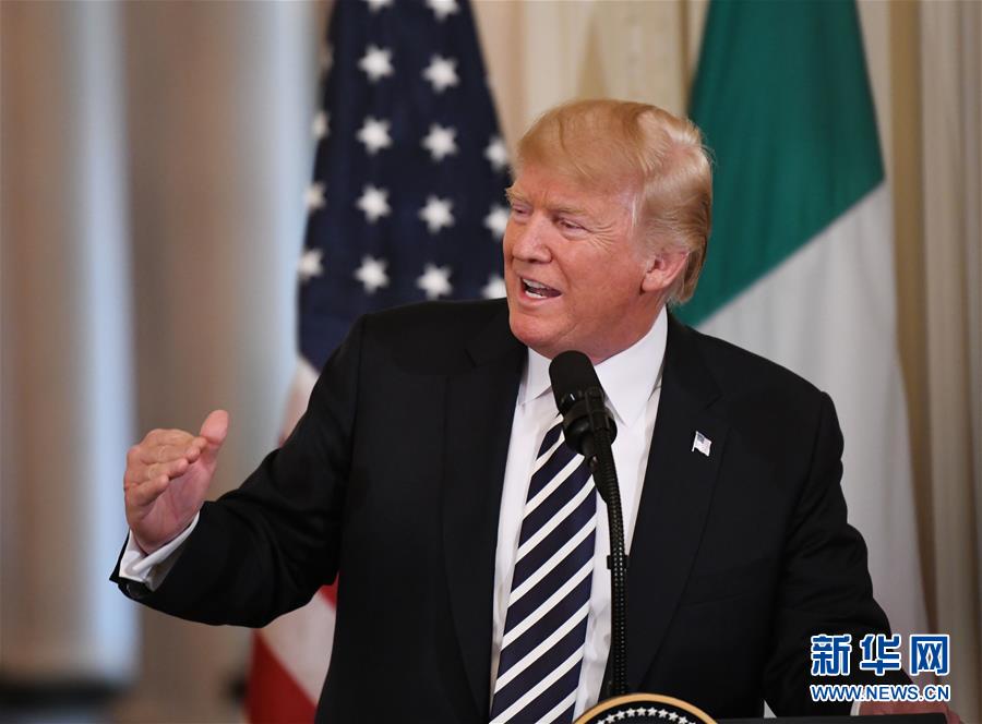 （国际）（1）特朗普称愿与伊朗领导人会面