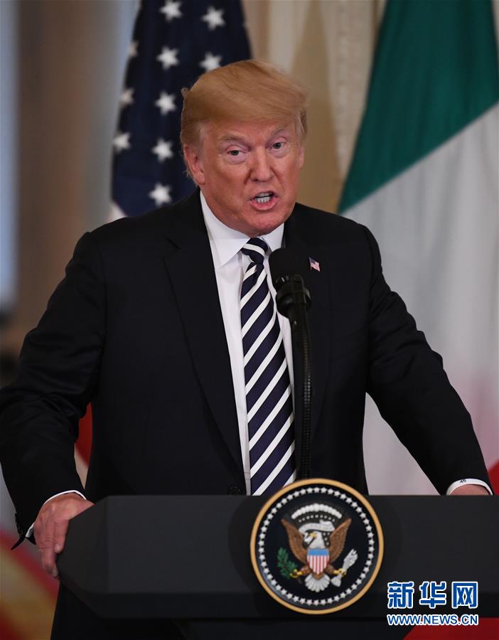 （XHDW）（1）特朗普称愿与伊朗领导人会面