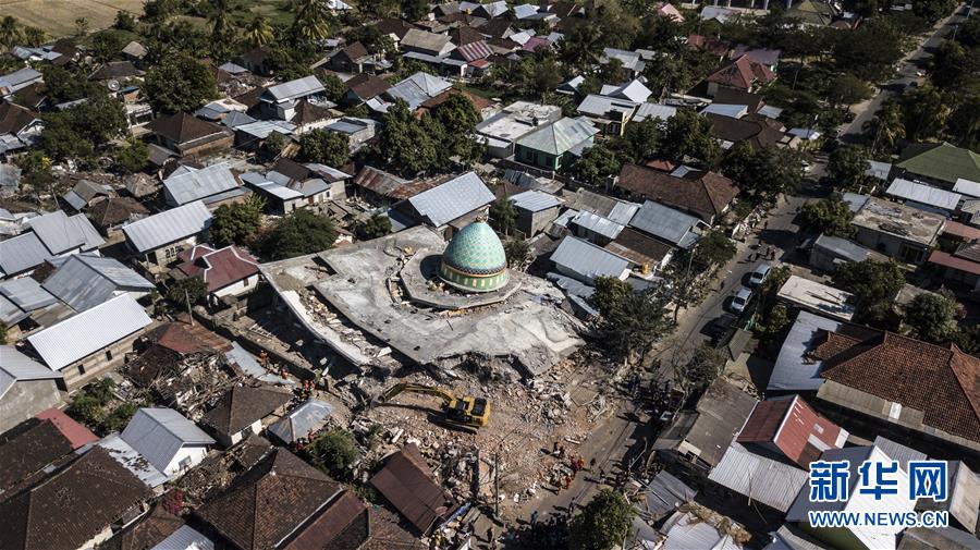 （国际）（7）印尼龙目岛地震死亡人数升至131人